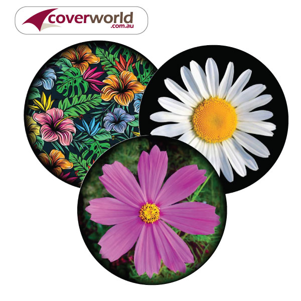 Flower Tyre Covers