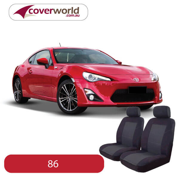 Toyota 86 deals car seat covers